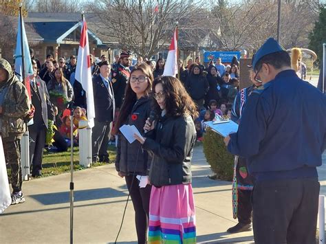 Youth respecting veterans part of ‘beautiful Ojibwe culture’ | Chatham Daily News