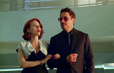 Natasha Romanoff and Tony Stark by DeadpoolFlamenco on DeviantArt