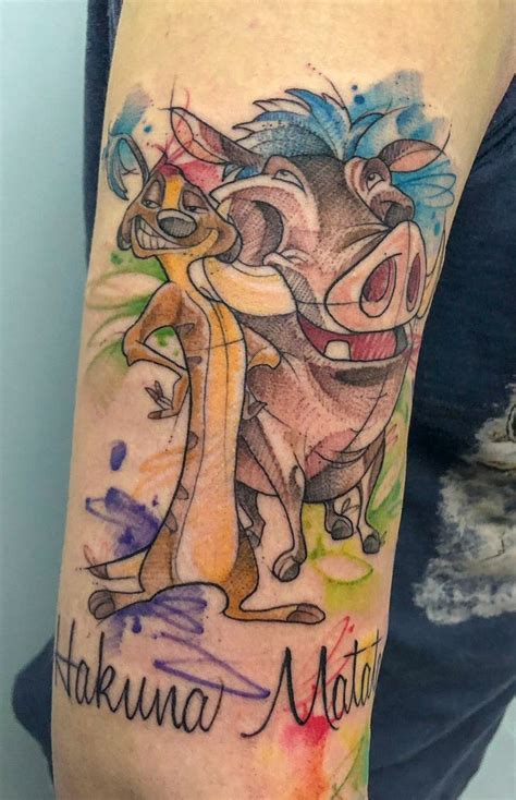 The Best 29 Timon Y Pumba Tattoo - aboutblockgraphics