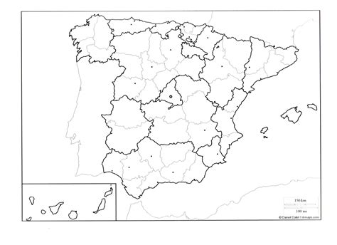 mapa de espana en blanco conocimiento del medio sexto hc tema 4 mapas ...