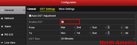 How to configure DST (Daylight Saving Time) in Hikvision devices — SecurityCamCenter.com