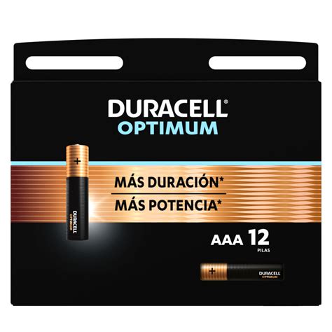 Pilas AAA alcalinas recargables Duracell para uso diario