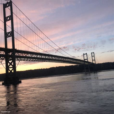 Bridges I – Tacoma Narrows Bridge (Tacoma, Washington) – Silver Rail