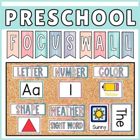 Focus Wall Preschool | Made By Teachers | Preschool classroom themes ...