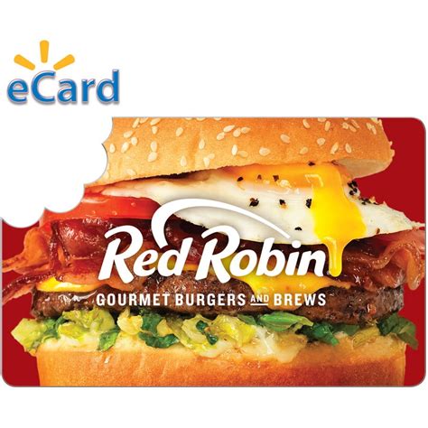 Red Robin $25 Gift Card (email delivery) - Walmart.com