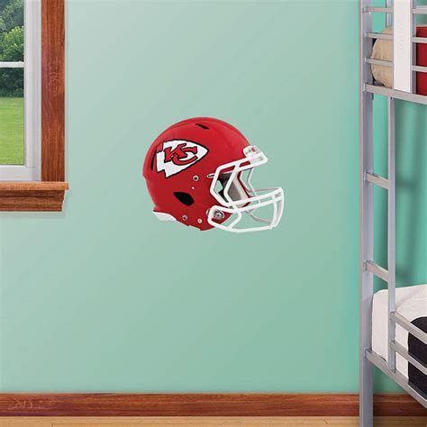 Small Kansas City Chiefs Helmet Teammate Decal | Shop Fathead® for Kansas City Chiefs Graphics