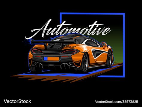 Mclaren Royalty Free Vector Image - VectorStock