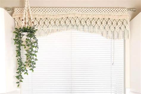 How To Make A Macrame Curtain