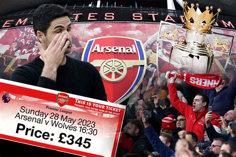 Arsenal tickets for final game that touts tried to flog for £53,000 now ...