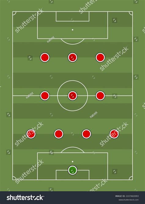 433 Formation Football Team Formation Soccer Stock Vector (Royalty Free) 2227602093 | Shutterstock