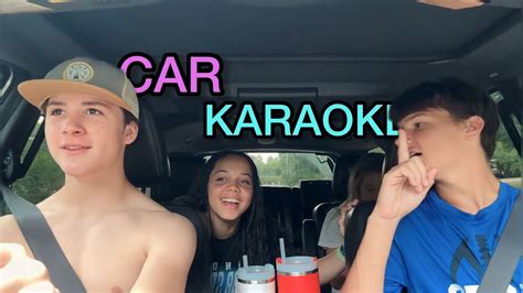 KARAOKE IN THE CAR (day 2-30) - YouTube