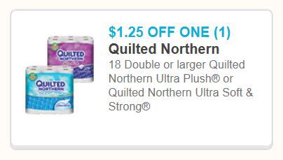 update news: $1.25 Quilted Northern Ultra Plush Toilet Paper coupon