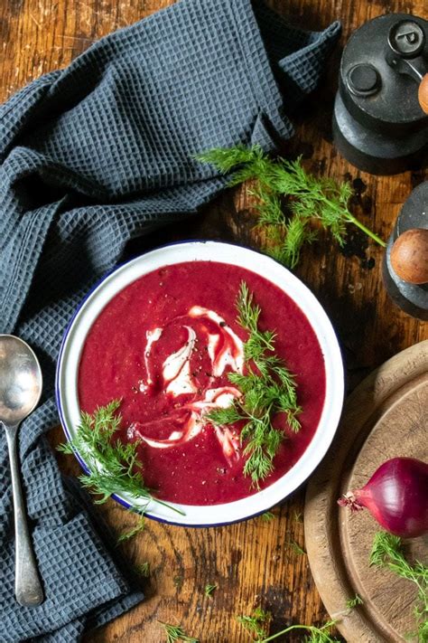 Beetroot Soup - Veggie Desserts