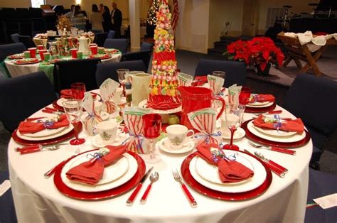 Southern Seven: Christmas tea table