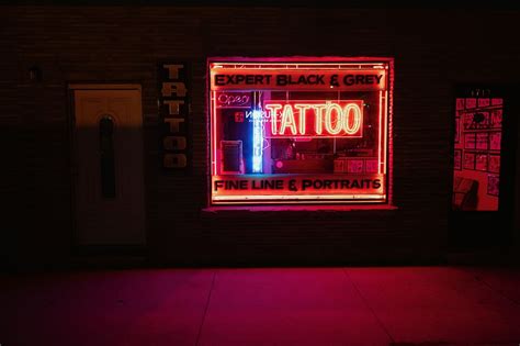 HD wallpaper: photography, neon, bar, signs, neon sign, cyan, dark, illuminated | Wallpaper Flare