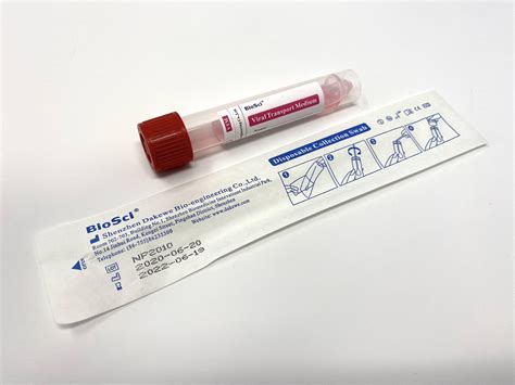 Dakewe BioSci® Viral Transport Media (Disposable Sampling Tube) — Rhino Diagnostics