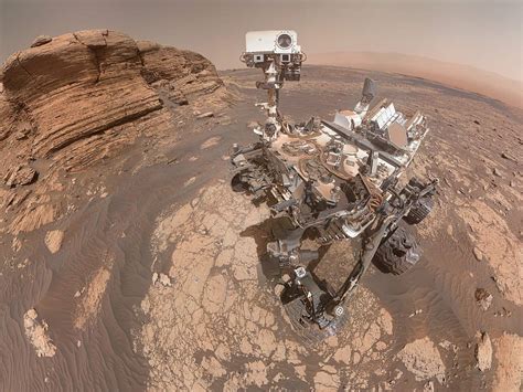 A historic selfie from Zhurong, the Chinese Mars Rover - Our Planet