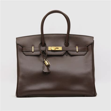 Vintage Hermès Birkin // Chocolate Box Calf Leather // GTLHB04 ...