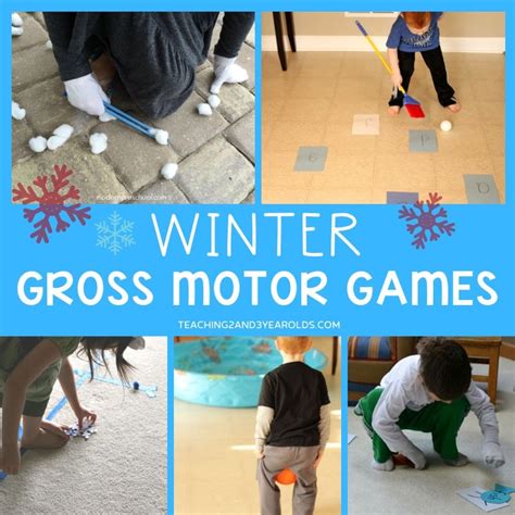 Winter Outdoor Gross Motor Activities For Preschoolers - Ideas of Europedias