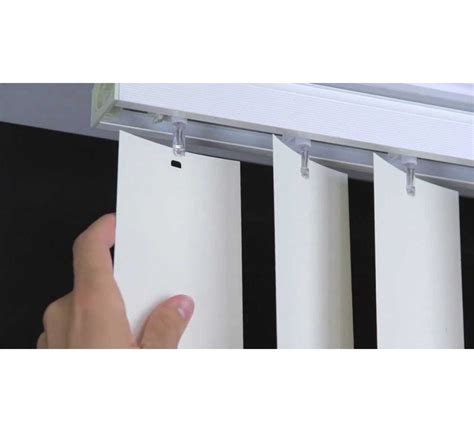 Vertical Blinds Replacement Slats Heavy Duty PVC Smooth Curved (White ...