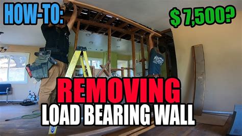 How To: Removing a Load Bearing Wall! (EASY STEP-BY-STEP) - YouTube