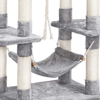 Best 6 Cat Tree With Hammock For Large Cats In 2022 Reviews