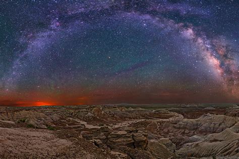 Painted Desert Milky Way Arch | Petrified Forest | Wally Pacholka Photography - Astropics