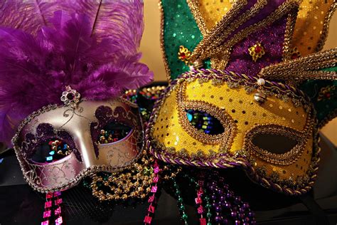 Colorful Mardi Gras Masks Photograph by Sheila Kay McIntyre