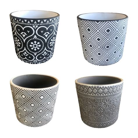 Ceramic Plant Pots - Set of 4 | Shop Today. Get it Tomorrow! | takealot.com