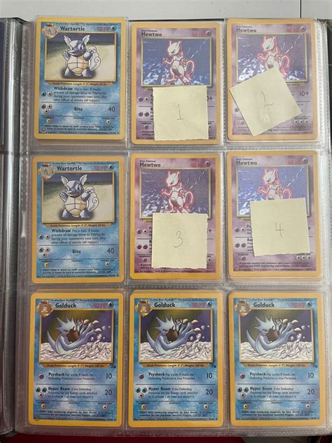 Rare Vintage Pokemon Cards (Pokémon) Mewtwo, Zapdos, Pikachu, Hobbies & Toys, Toys & Games on ...