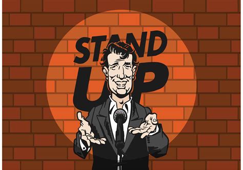 Vector Stand Up Comedian - Download Free Vector Art, Stock Graphics ...