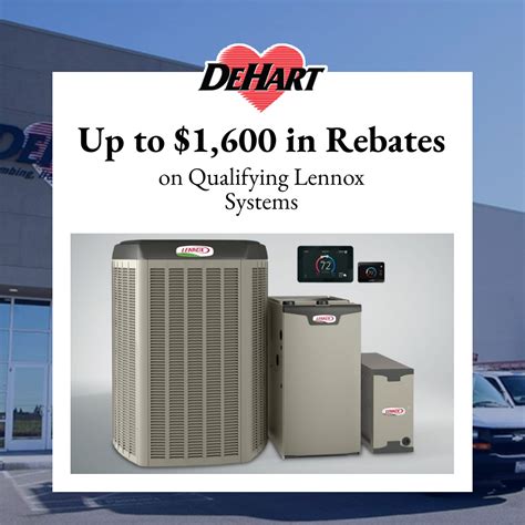 Up to $1,600 in Rebates! | Hvac system, Hvac, Rebates