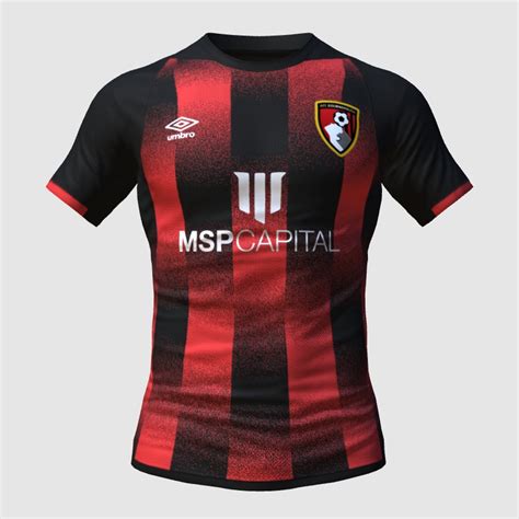 AFC Bournemouth 2020-21 home kit exact replica - FIFA 23 Kit Creator ...