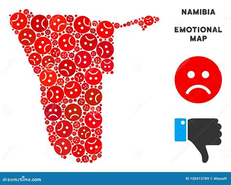 Namibian Emoji Flag, Label Of Product Made In Namibia Vector ...