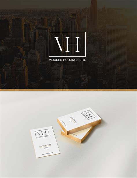 VH logo | branding :: Behance