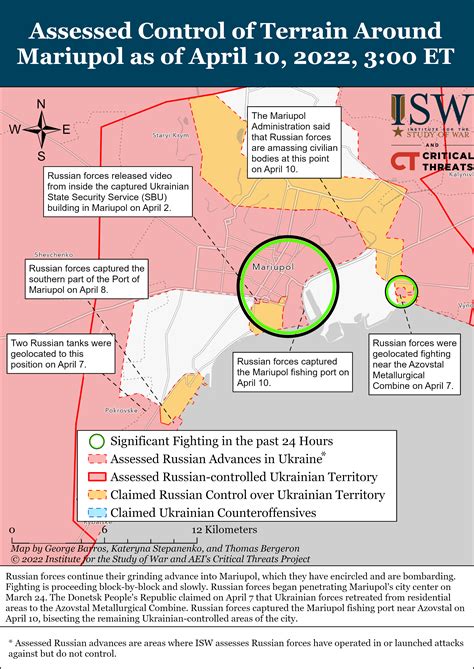 Russian Offensive Campaign Assessment, April 10 | Institute for the ...