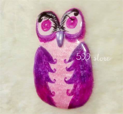 Owl Wall Decor, Cute Owl Art, Bird Sculpture, Owl Gifts, Funny Owl Art, Animal Resin Plaster ...