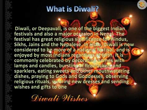 presentation on diwali by shweta