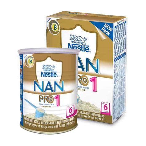 Buy Nestle Nan Pro 1 Infant Formula (Upto 6 Months) Value Pack Online get Upto 60% OFF | PharmEasy