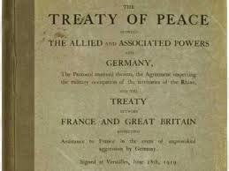 The Peace Treaty Of Versailles - thesis