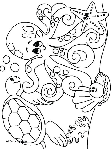 Ocean Life Coloring Pages at GetColorings.com | Free printable ...