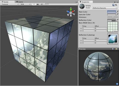 Unity - Manual: Reflective Specular