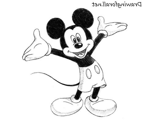 Mickey Mouse Easy Drawing at GetDrawings | Free download