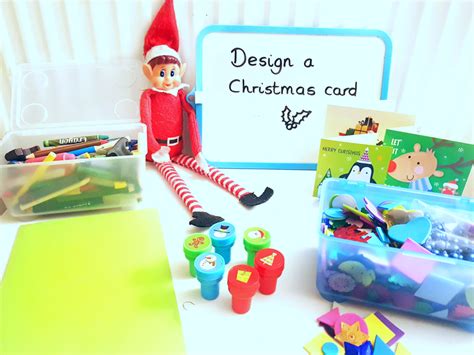 Christmas Card 5 Minute Craft! - Learning Puddles