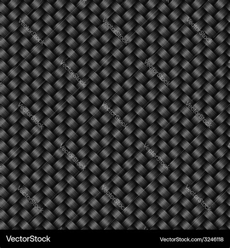 Carbon fiber texture seamless pattern Royalty Free Vector