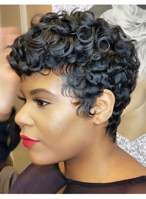 Pin curl | Finger wave hair, Hair waves, Short hair styles pixie