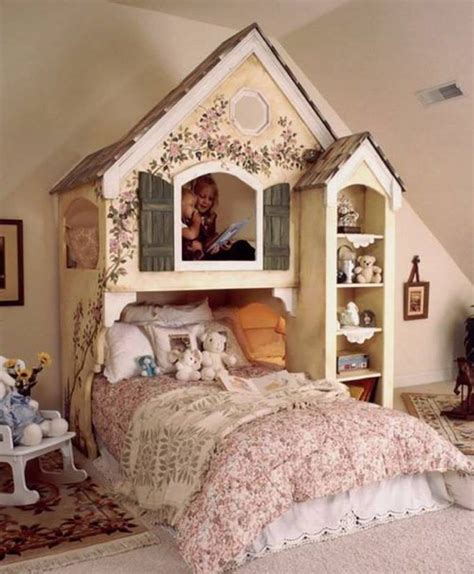 Playhouse Bunk Bed...these are the BEST Bunk Bed Ideas! Cool Bunk Beds, Kids Bunk Beds, Bunk ...