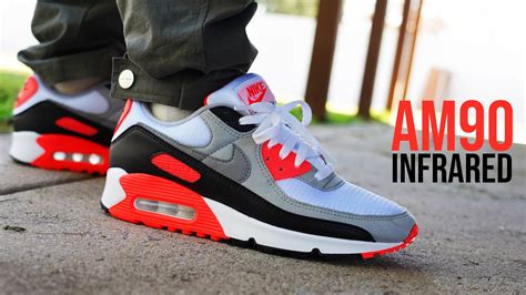 2020 Nike Air Max 90 Infrared (Air Max 3 Radiant Red) Review - YouTube