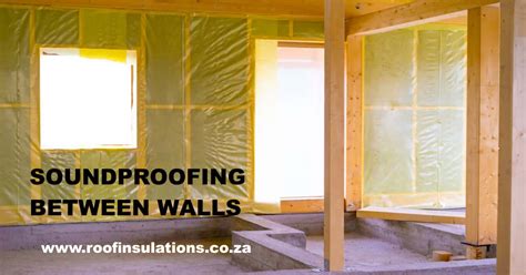 Soundproofing Between Walls | Ecose Insulation | Aerolite | Energtlite 475