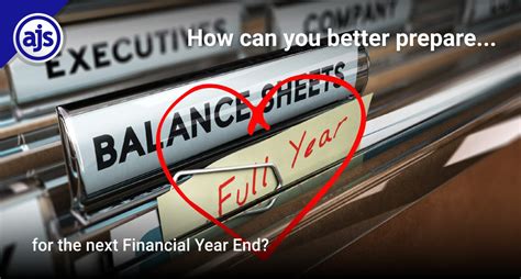 How can you better prepare for the next financial year end?